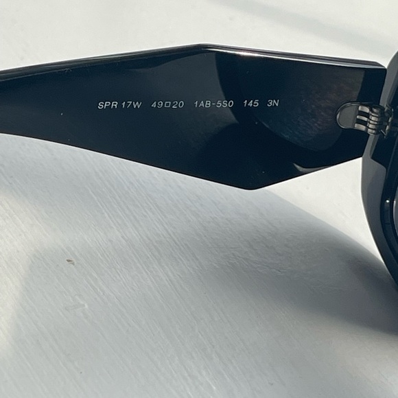 Prada PR 17WS Black/Dark Grey One Size - Picture 6 of 10